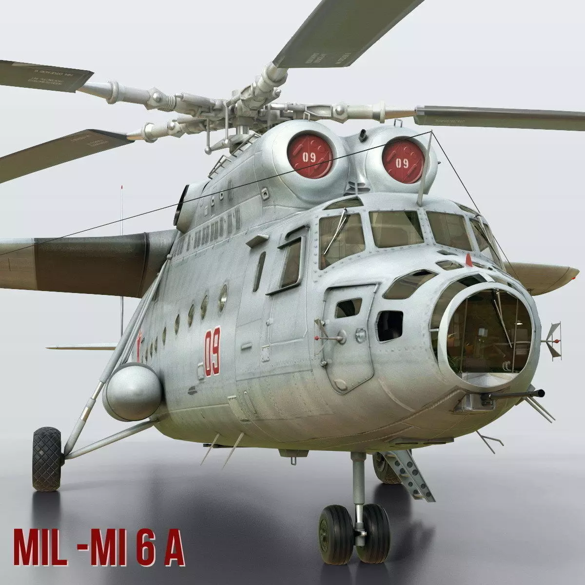 Mil Mi-6A 3D model_0