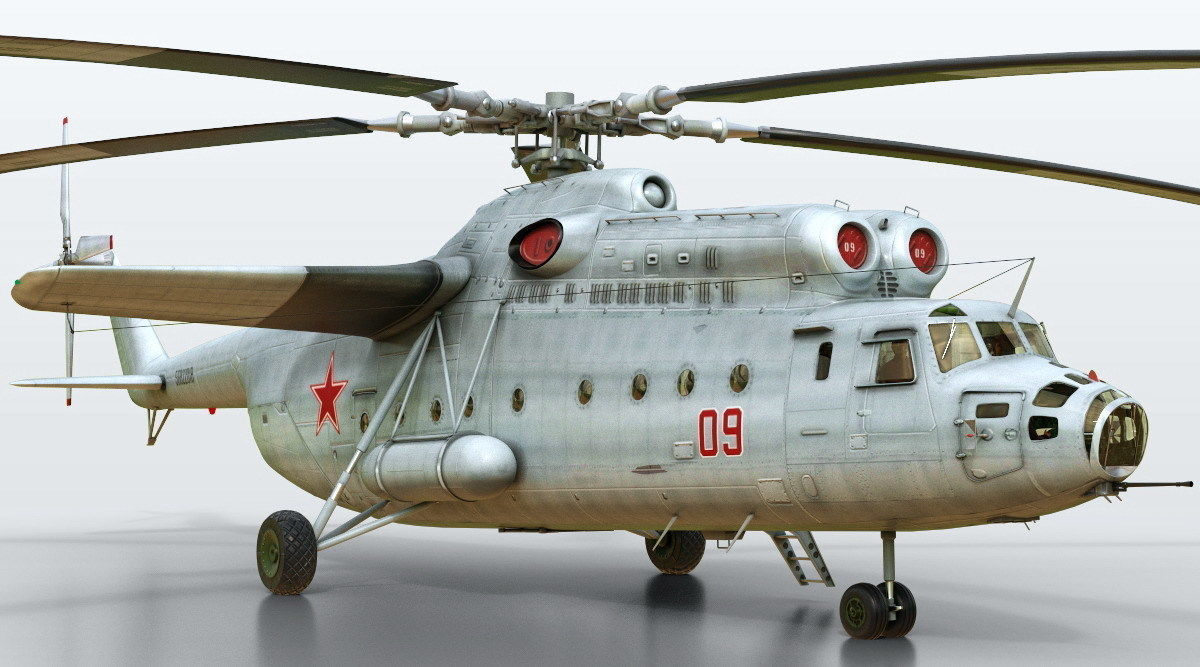 Mil Mi-6A 3D model_2