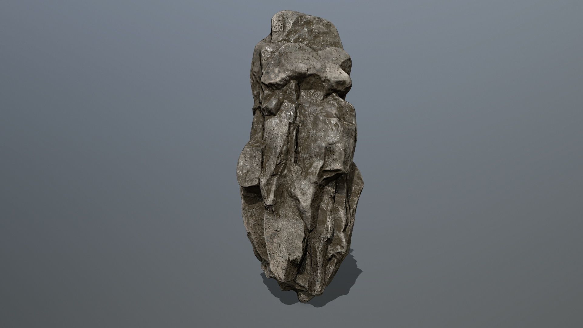 old rocks  Low-poly 3D model_9