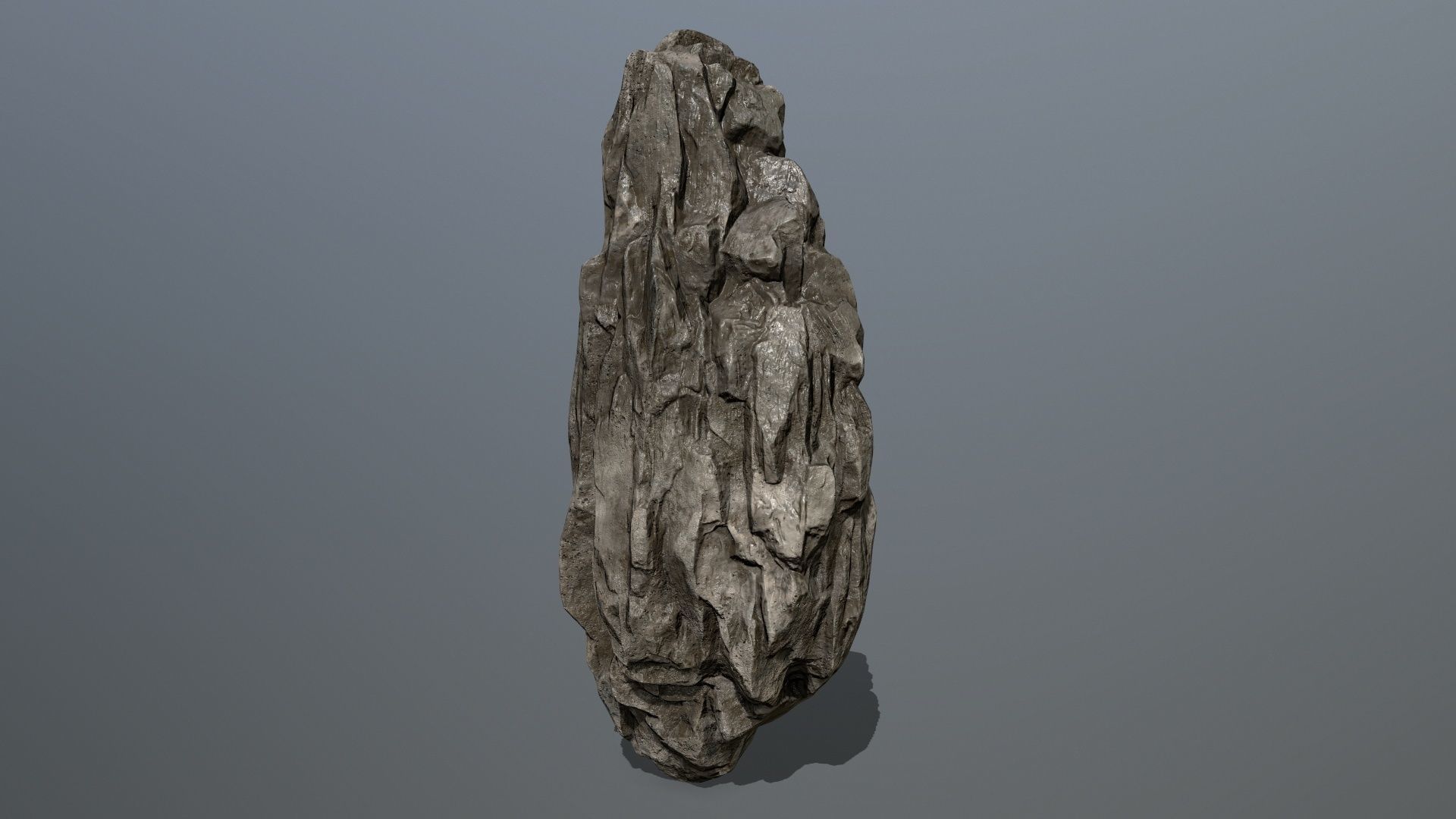 old rocks  Low-poly 3D model_8