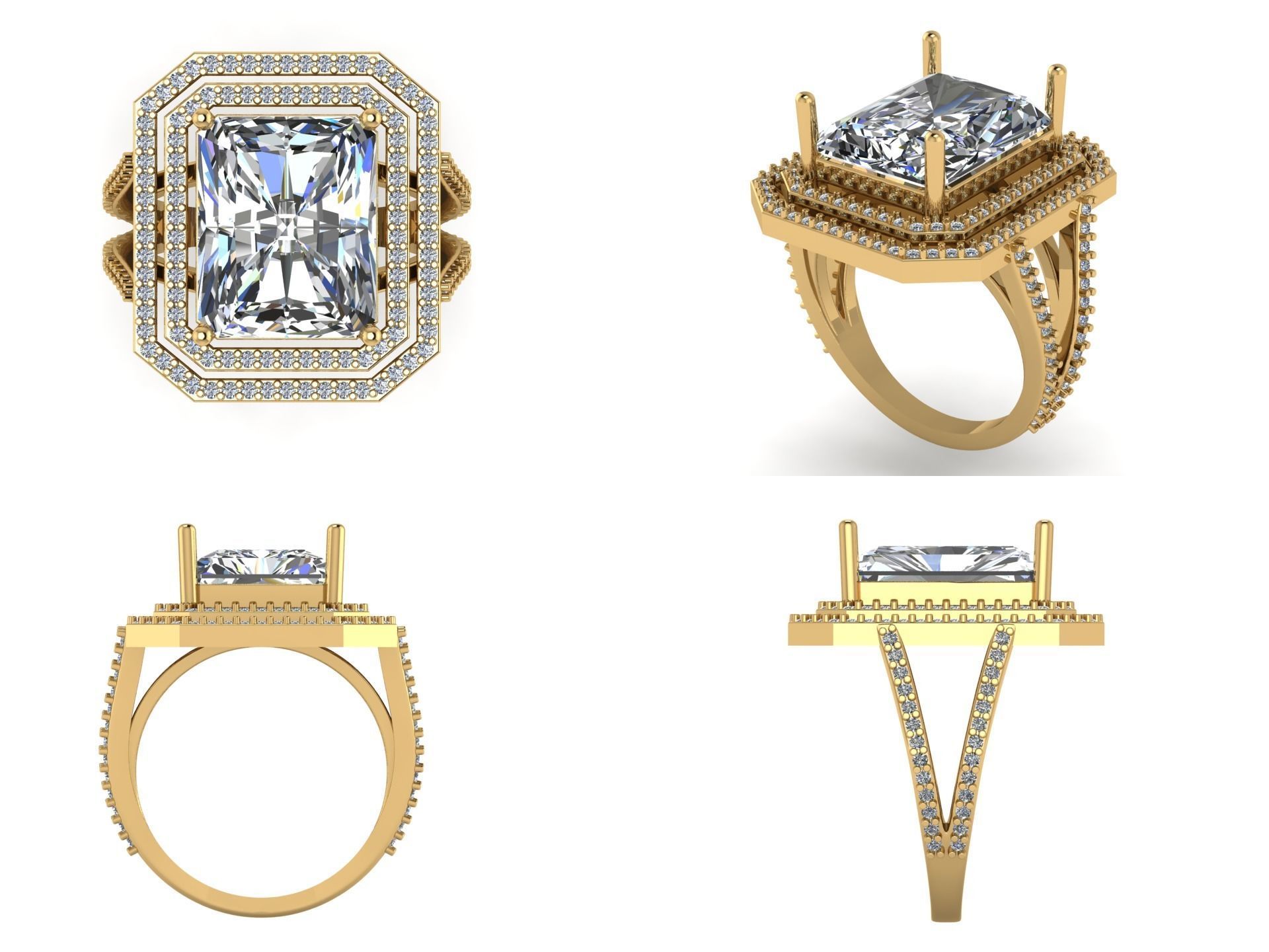 Ring bi 25 3D print model_3