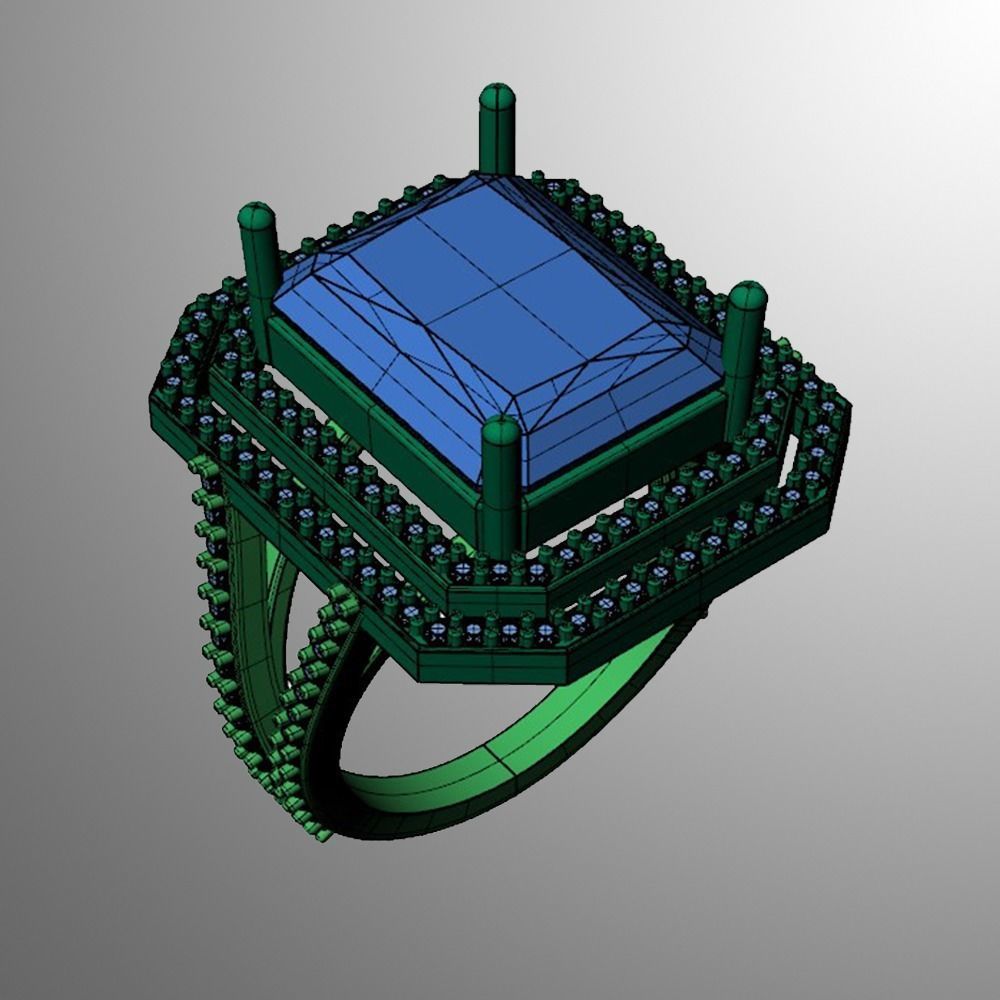 Ring bi 25 3D print model_2