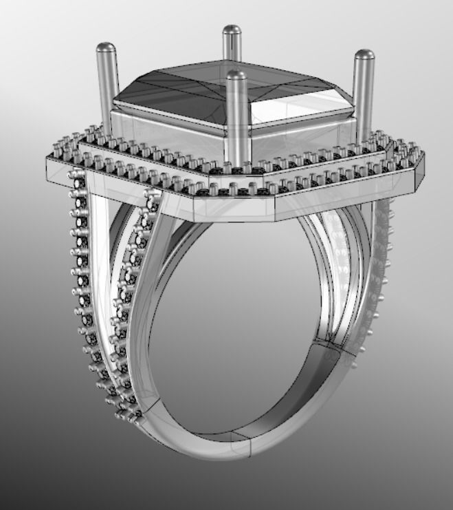 Ring bi 25 3D print model_17