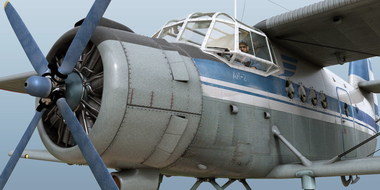 Antonov An-2T 3D model_2