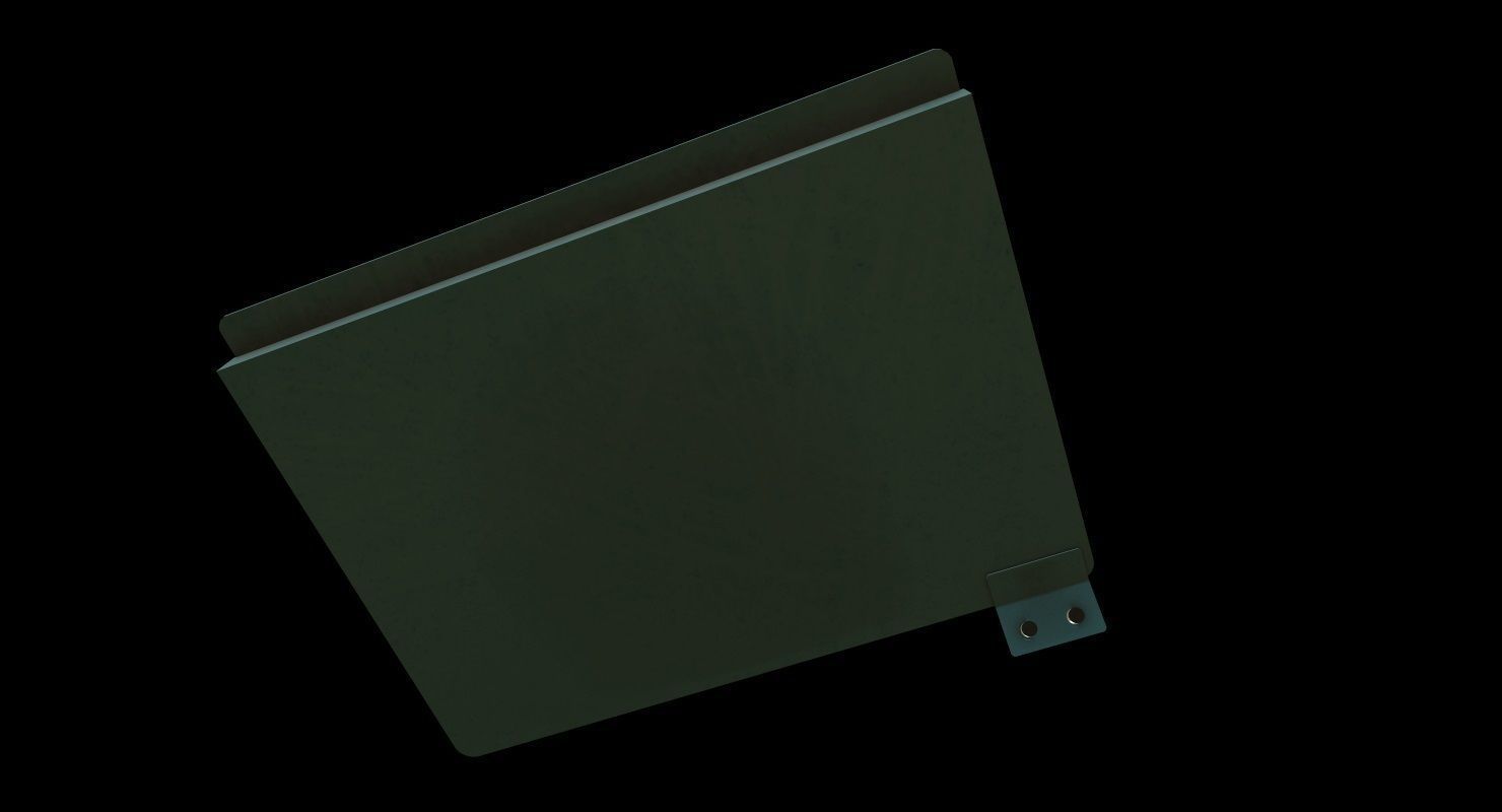 Mi-8MT Mi-17MT Left Overhead Panels Board Russian Low-poly 3D model_7