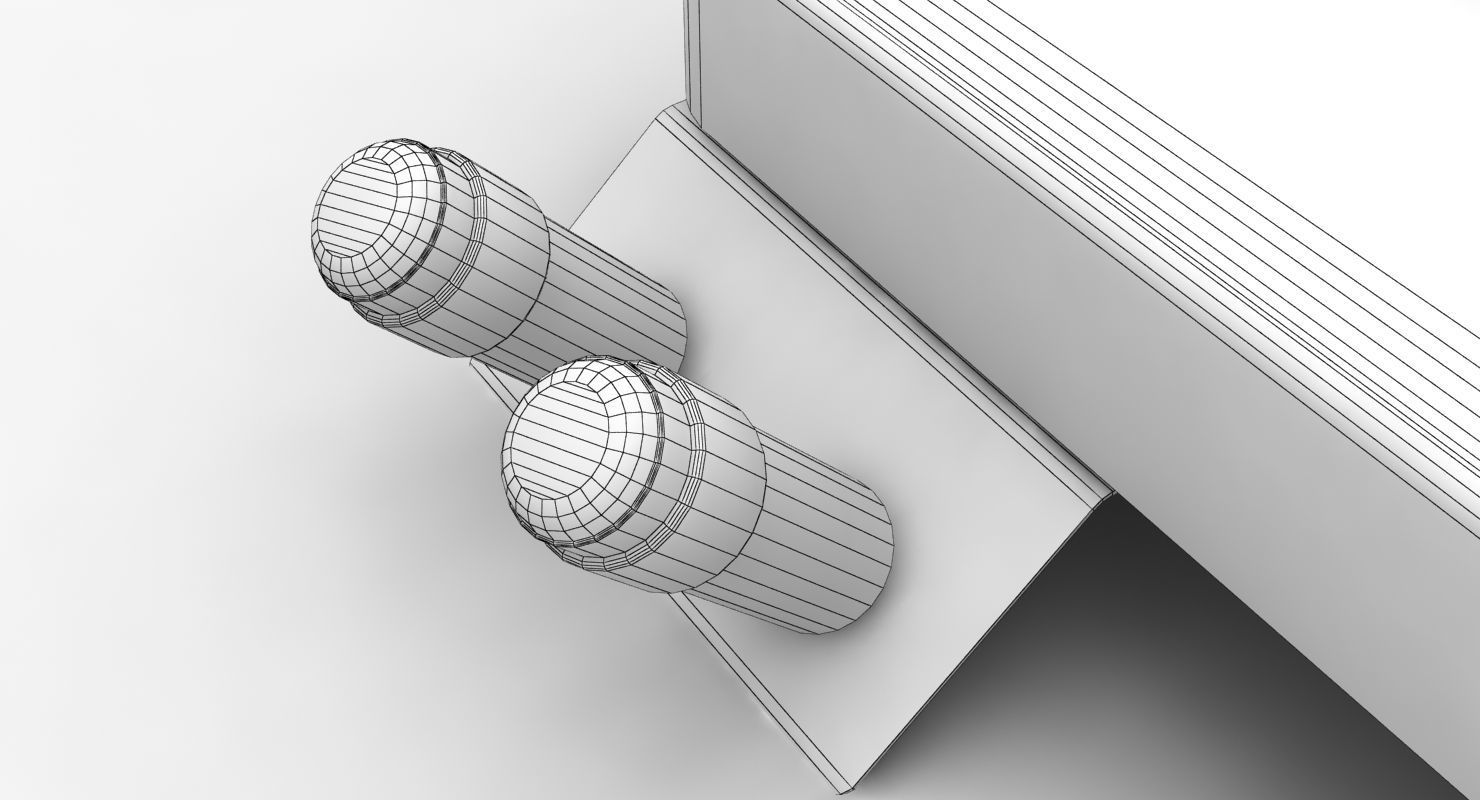 Mi-8MT Mi-17MT Left Overhead Panels Board Russian Low-poly 3D model_12