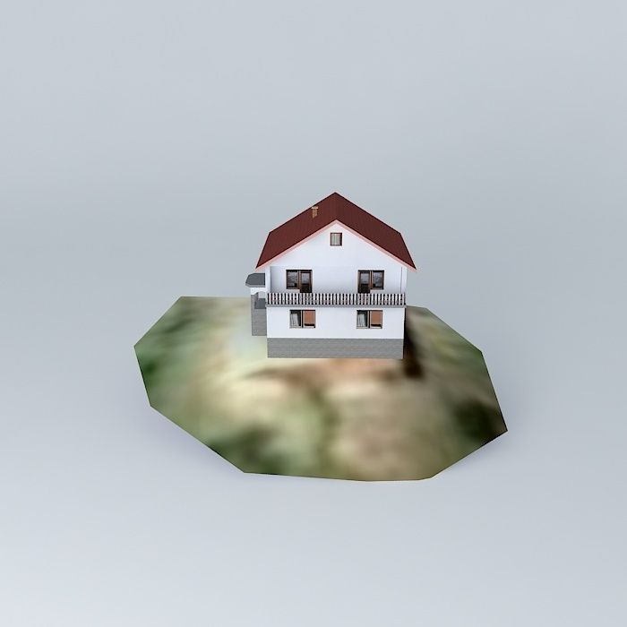 Hamzic house 3D model_2