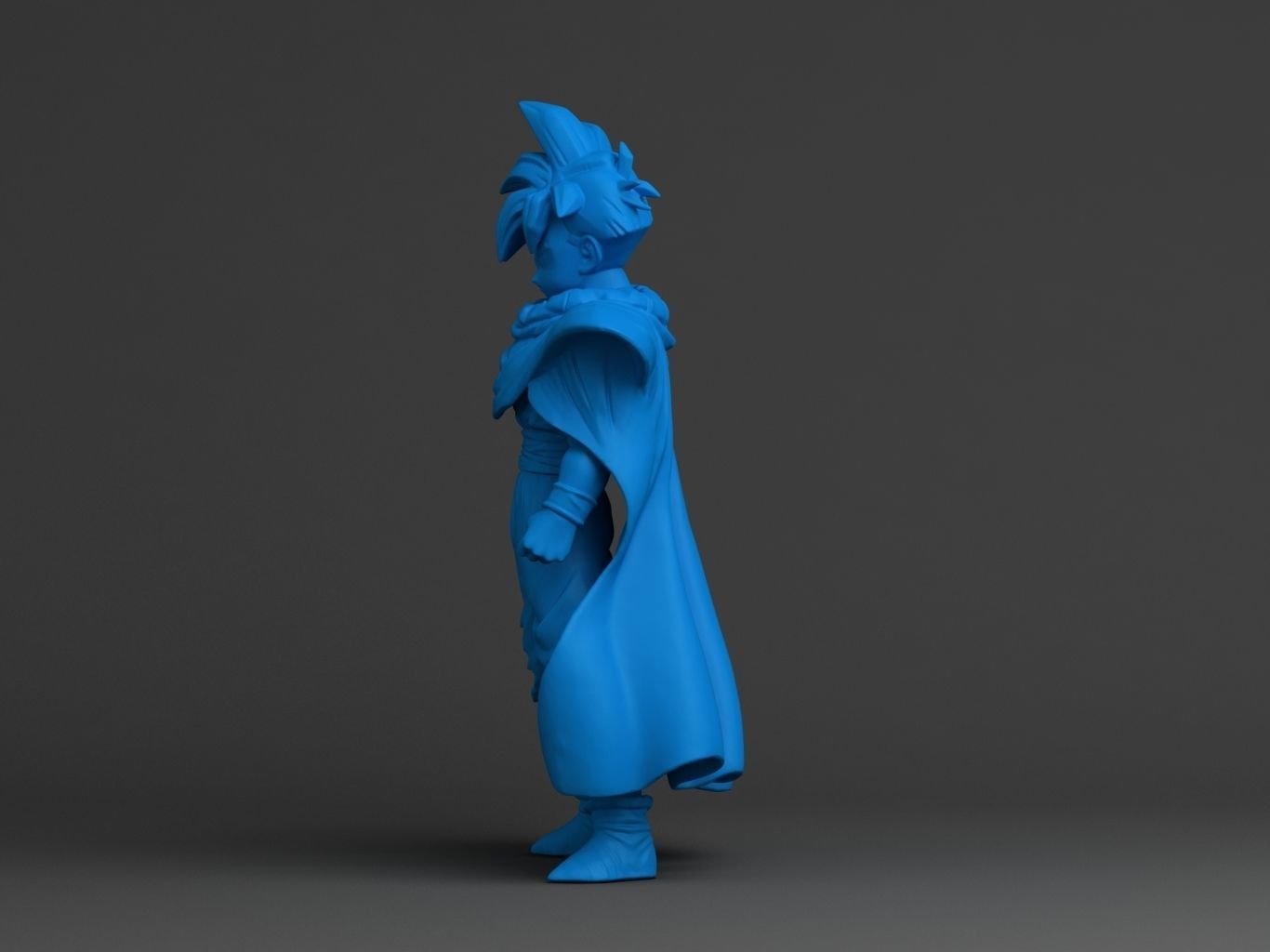 GOHAN SUPERSAIYAN 3D model_16