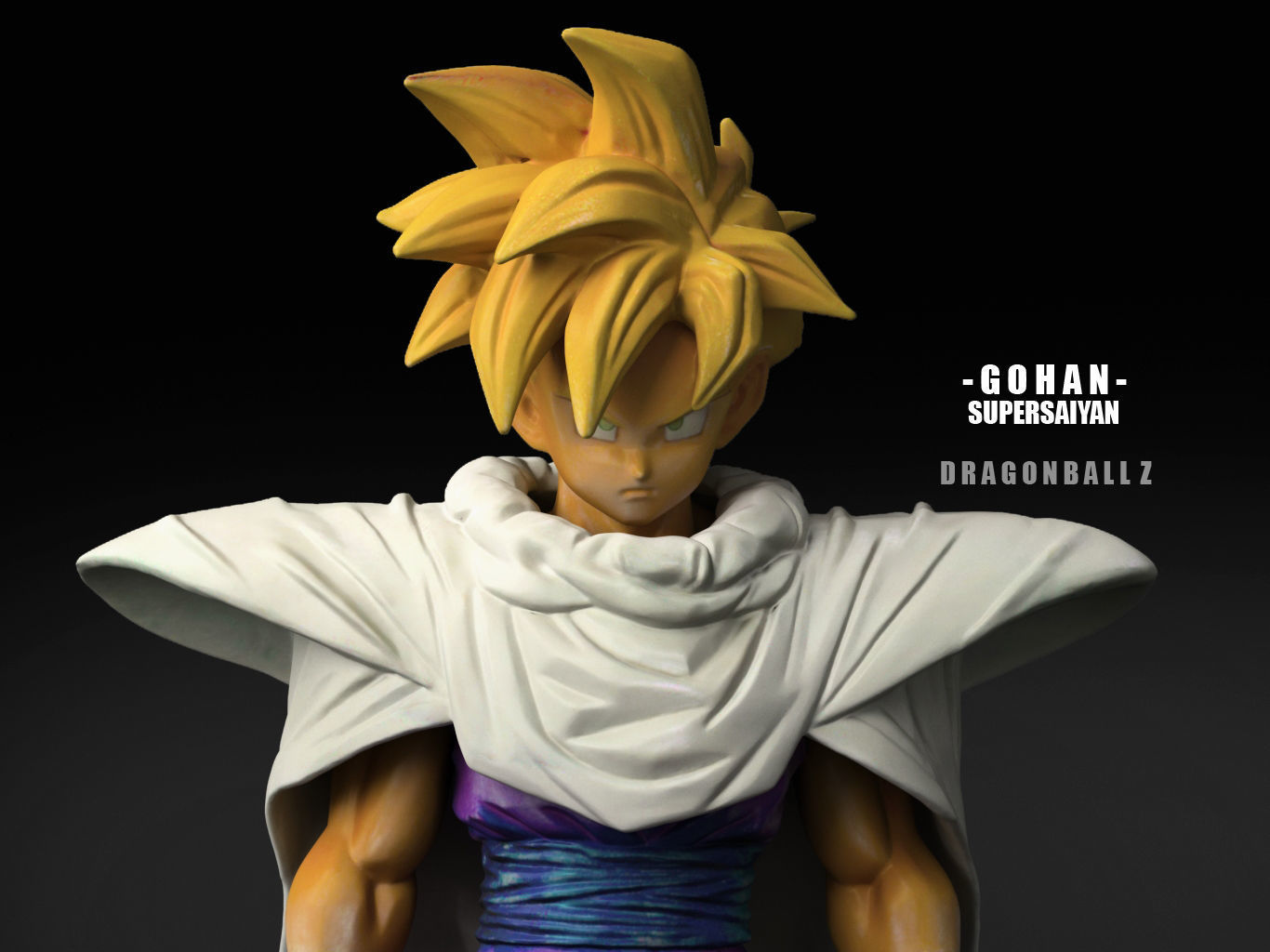 GOHAN SUPERSAIYAN 3D model_23