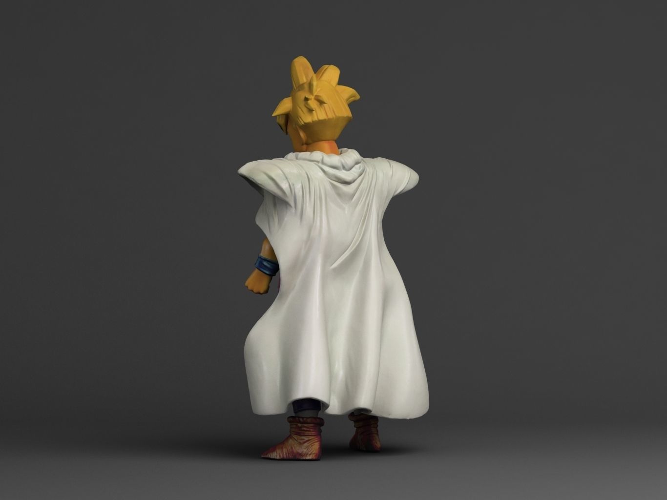 GOHAN SUPERSAIYAN 3D model_8