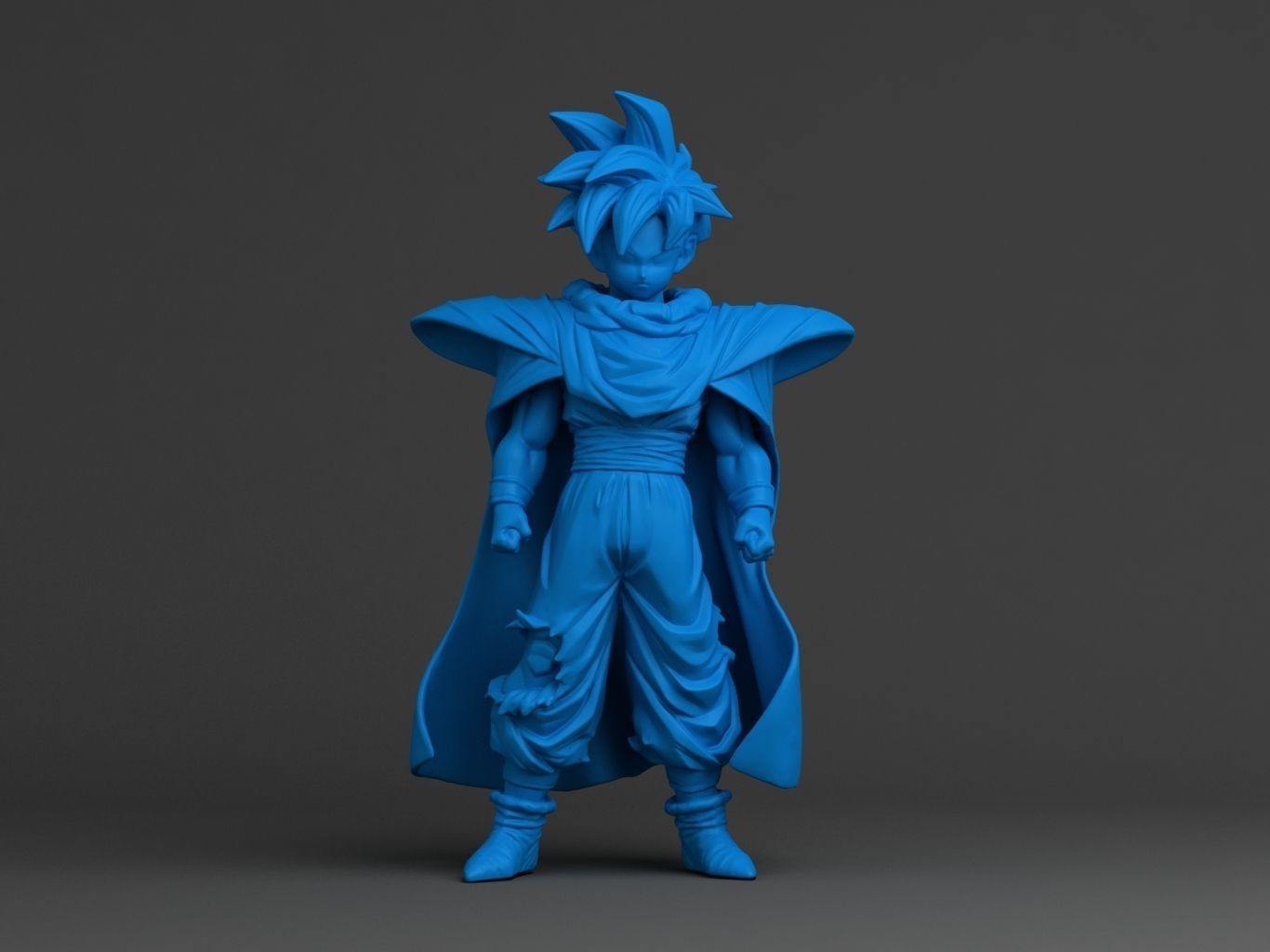 GOHAN SUPERSAIYAN 3D model_14