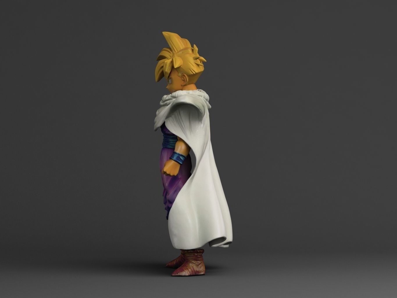GOHAN SUPERSAIYAN 3D model_7