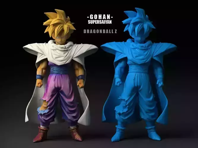 GOHAN SUPERSAIYAN 3D model