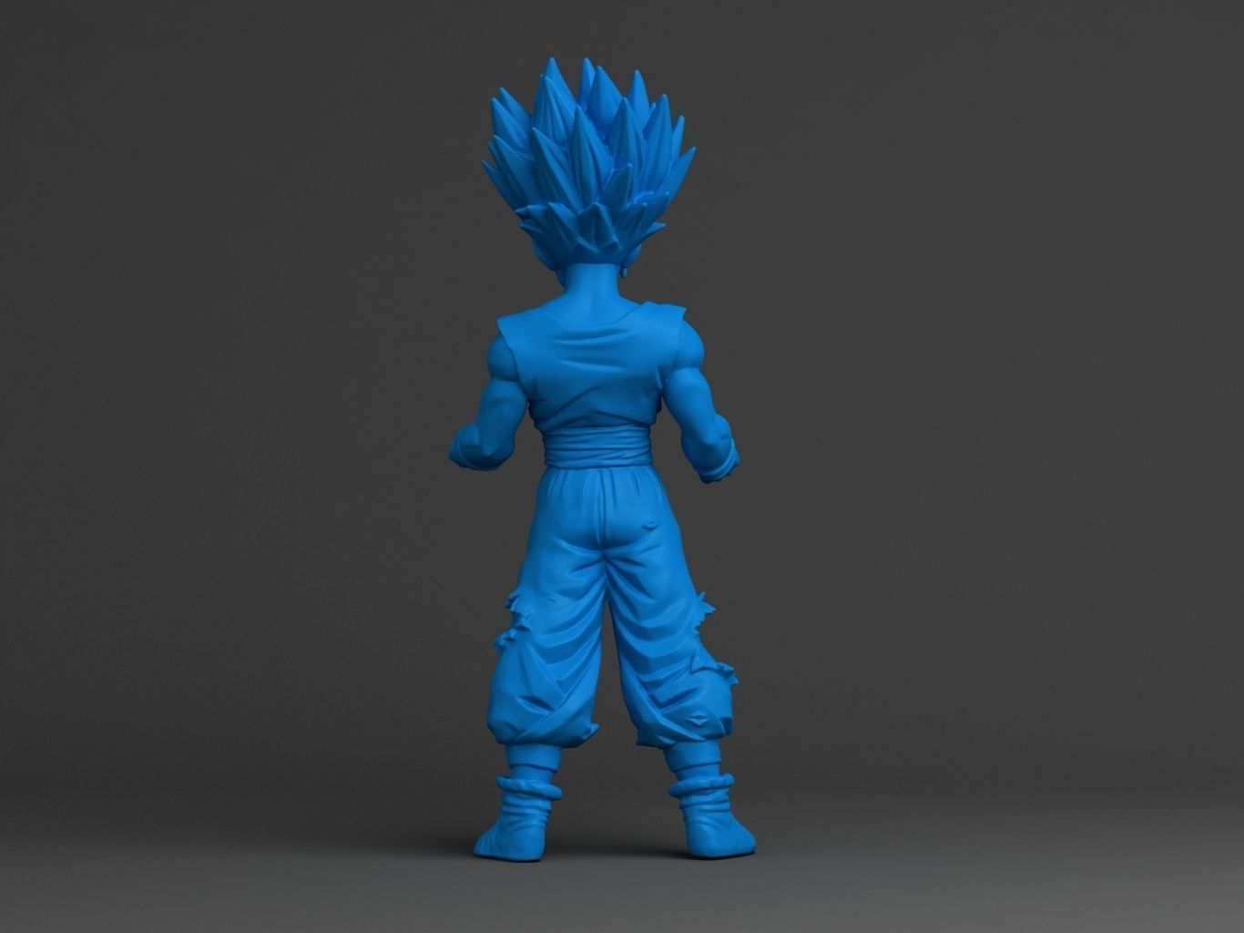 GOHAN SUPERSAIYAN II 3D model_18