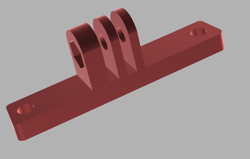 Specialized SWAT Saddle GoPro mount 3D print model_10