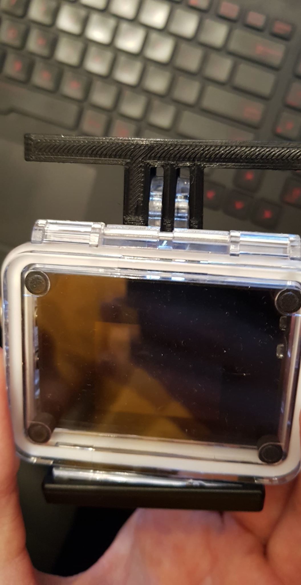 Specialized SWAT Saddle GoPro mount 3D print model_2