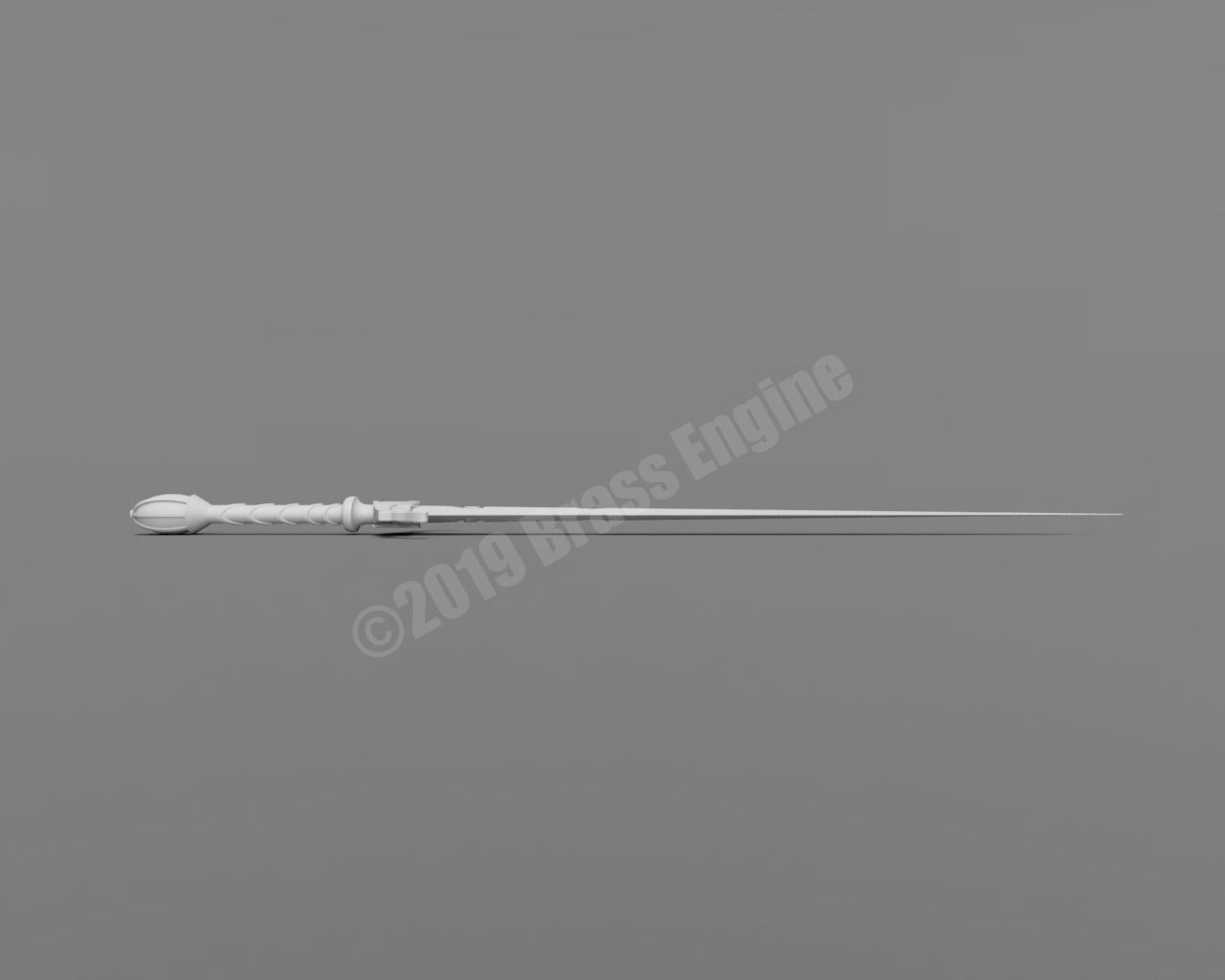 Brisingr Sword - Eragon - Inheritance Series 3D Printable 3D print model_4