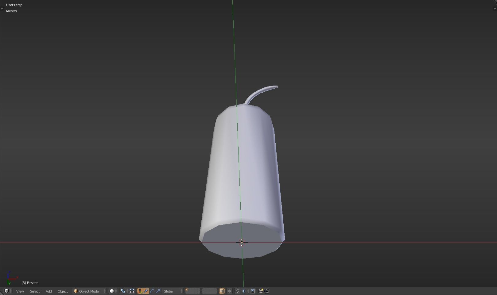 Pissette syringe Low-poly 3D model_41