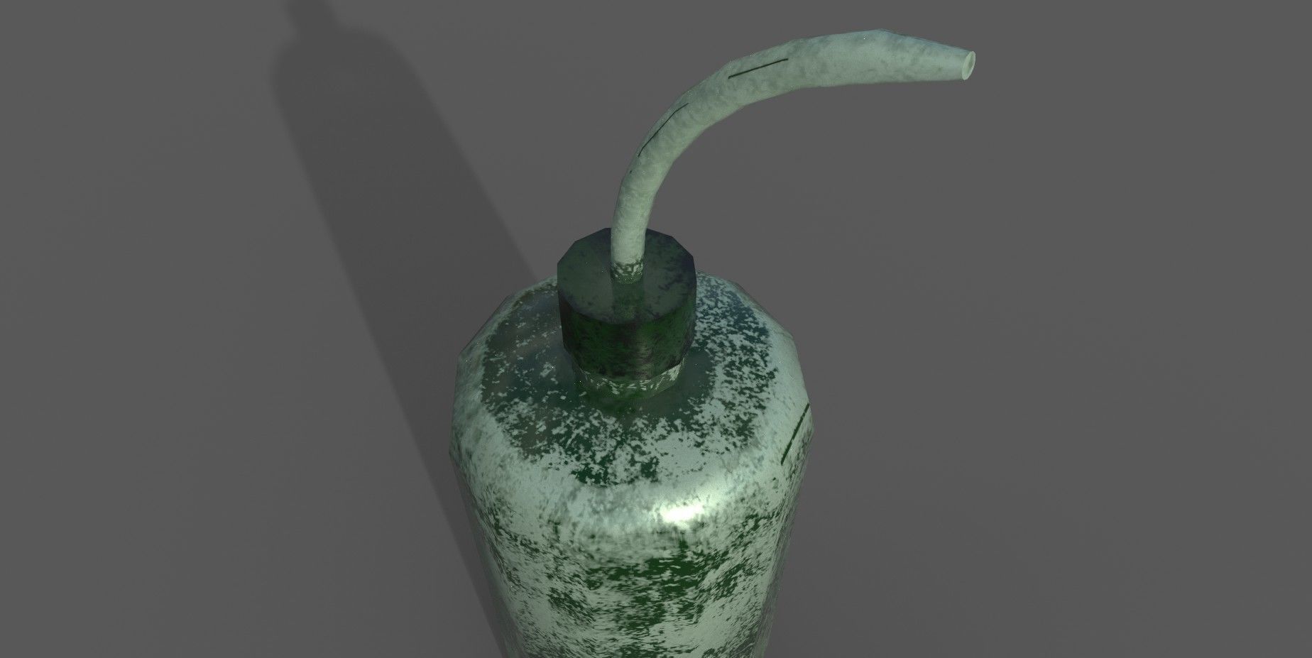 Pissette syringe Low-poly 3D model_11