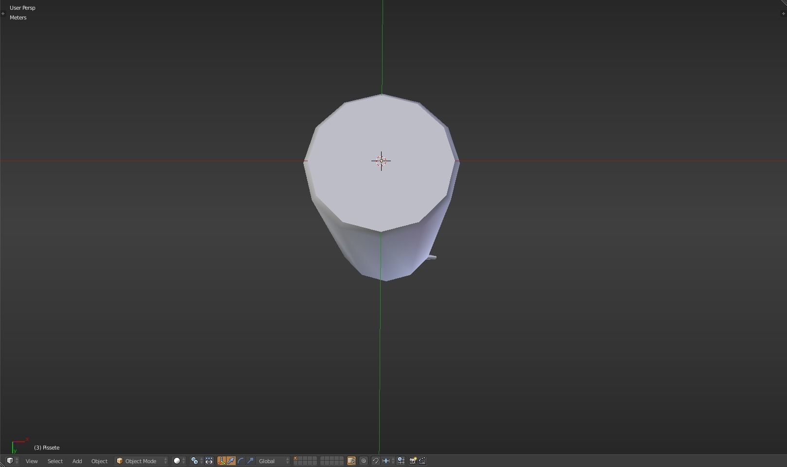 Pissette syringe Low-poly 3D model_37