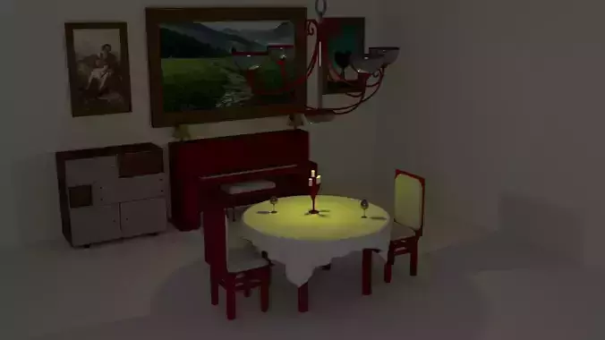 candlelit dinner