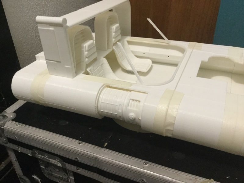 Star Wars Han Solo Speeder 3D print model_21