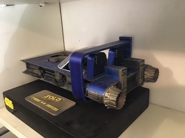 Star Wars Han Solo Speeder 3D print model_3