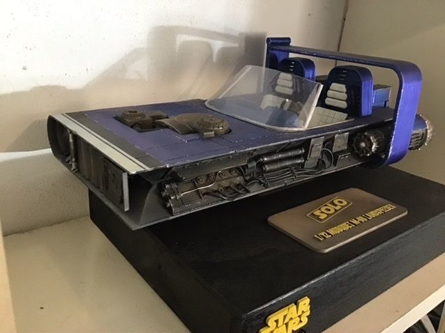 Star Wars Han Solo Speeder 3D print model_2