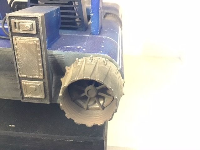 Star Wars Han Solo Speeder 3D print model_8