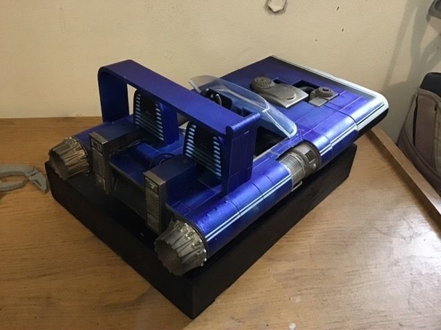 Star Wars Han Solo Speeder 3D print model_10