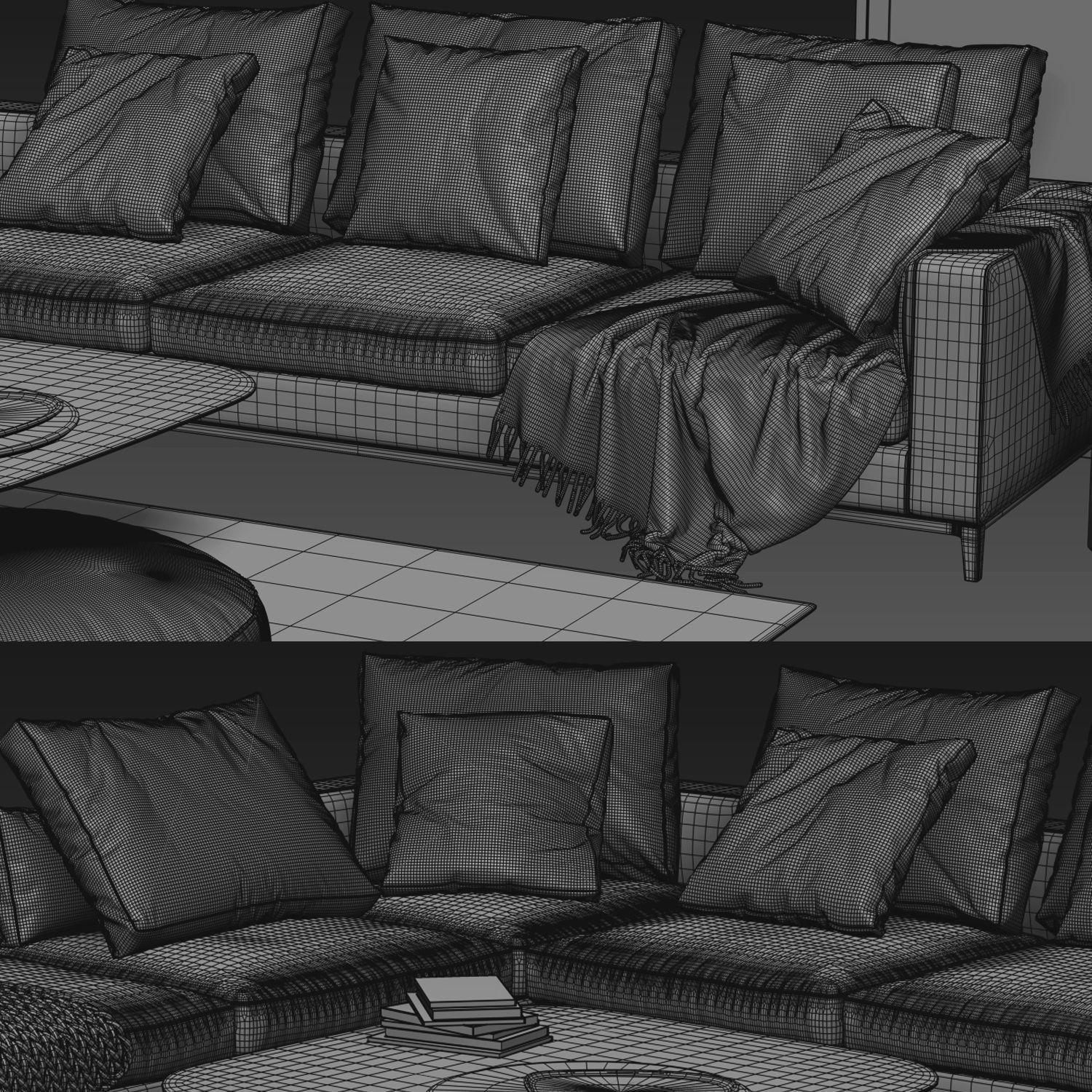 Sofa Colection 01 - 10 Items 3D model_16