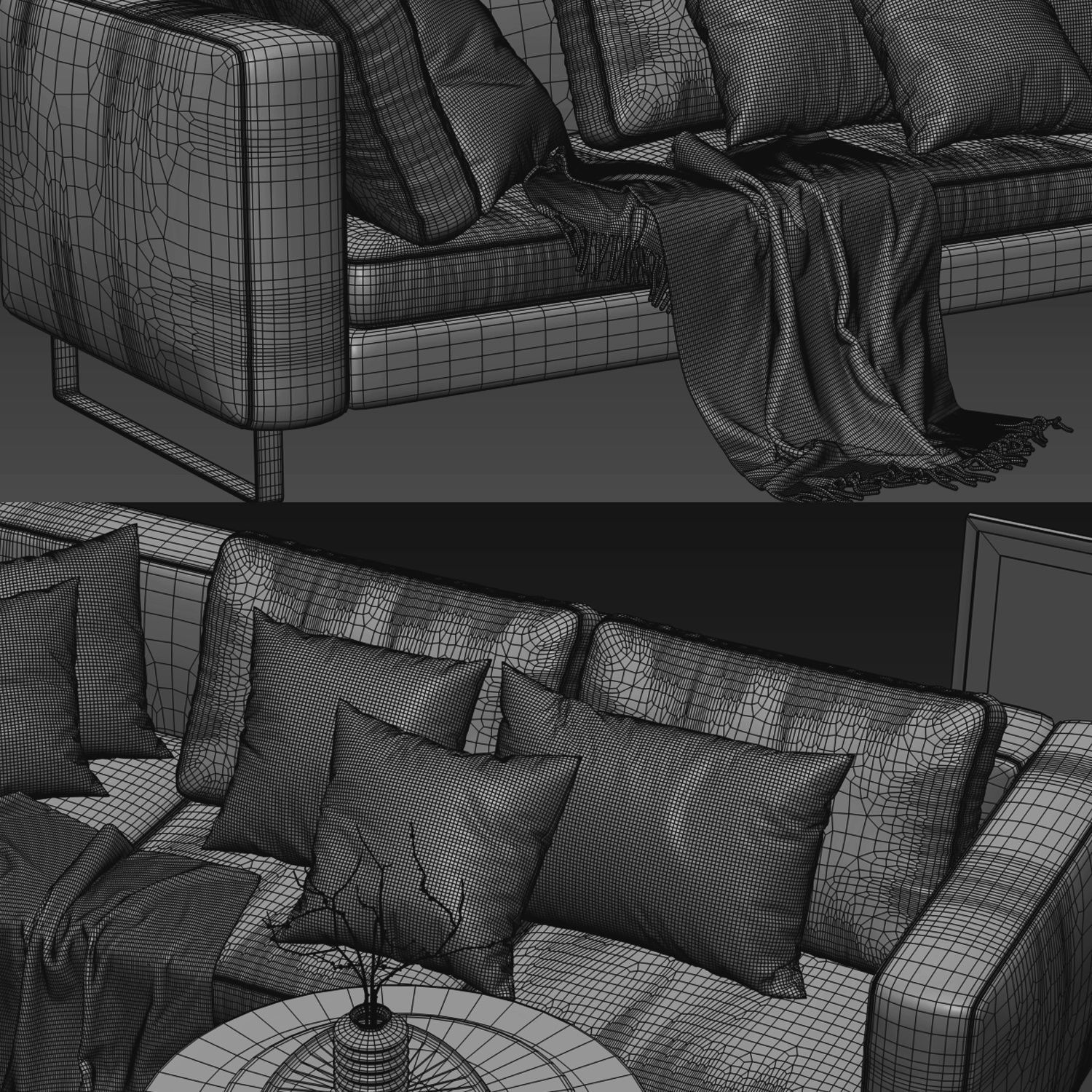 Sofa Colection 01 - 10 Items 3D model_6