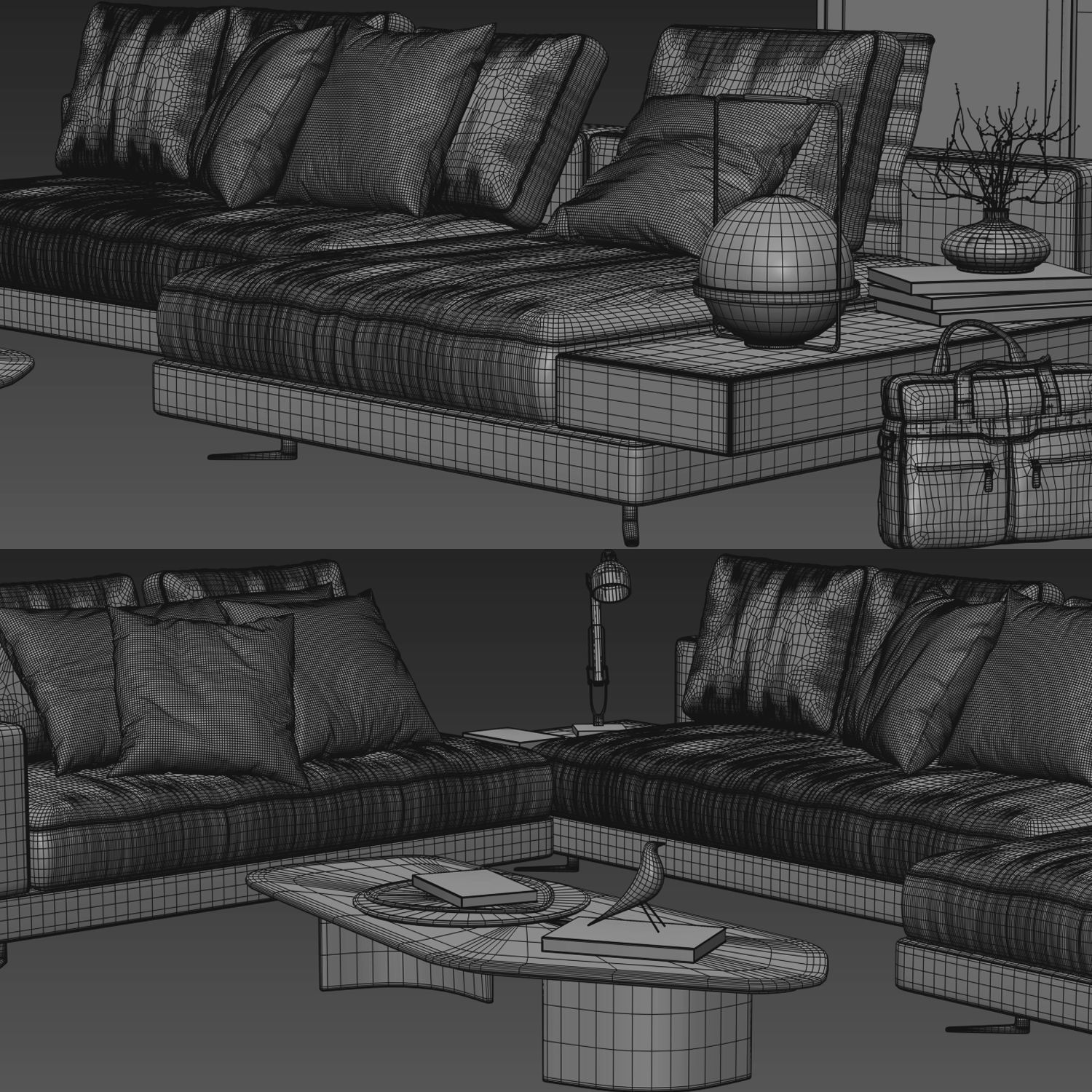 Sofa Colection 01 - 10 Items 3D model_18