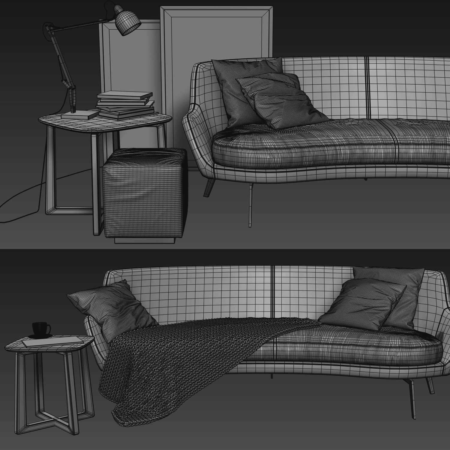 Sofa Colection 01 - 10 Items 3D model_10