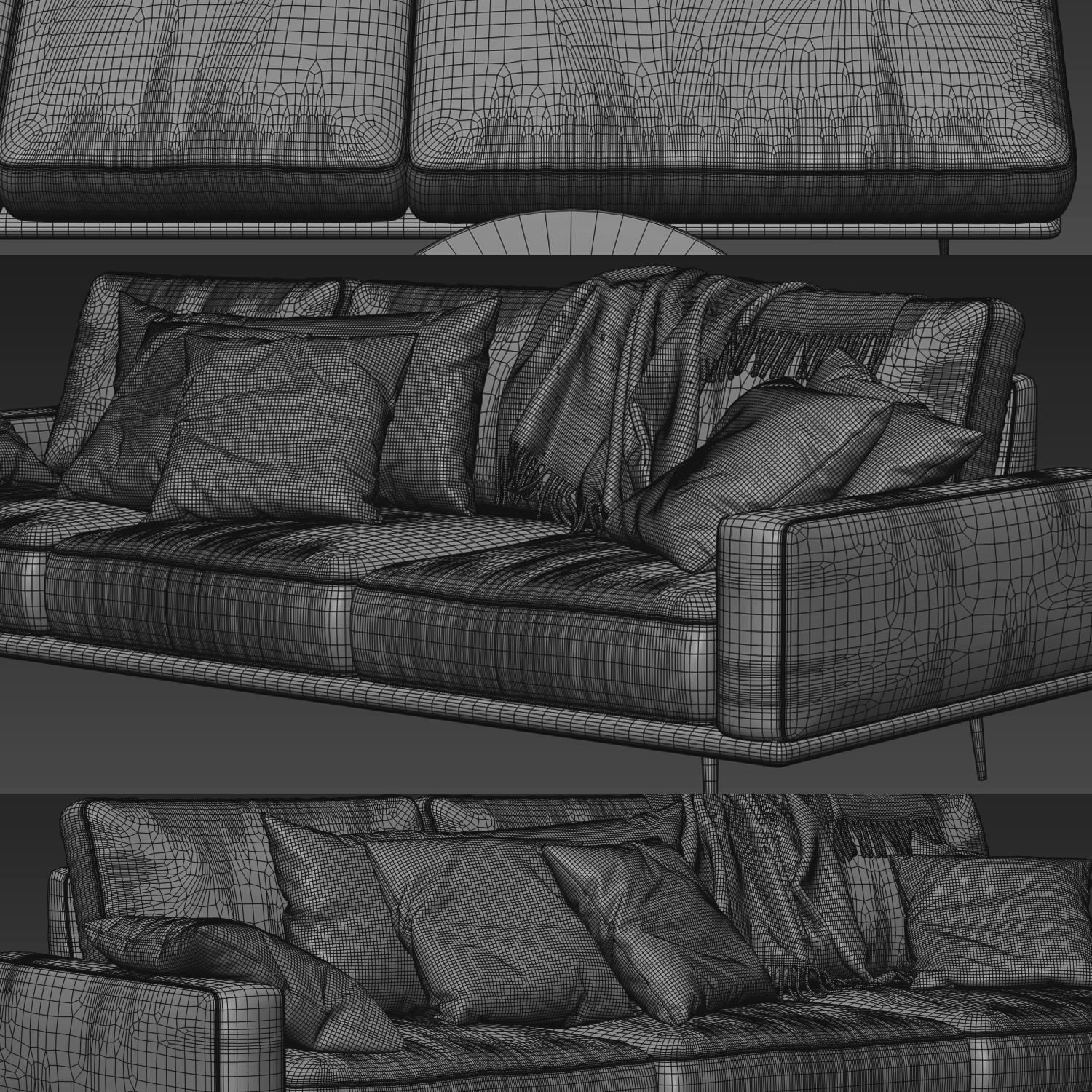 Sofa Colection 01 - 10 Items 3D model_4