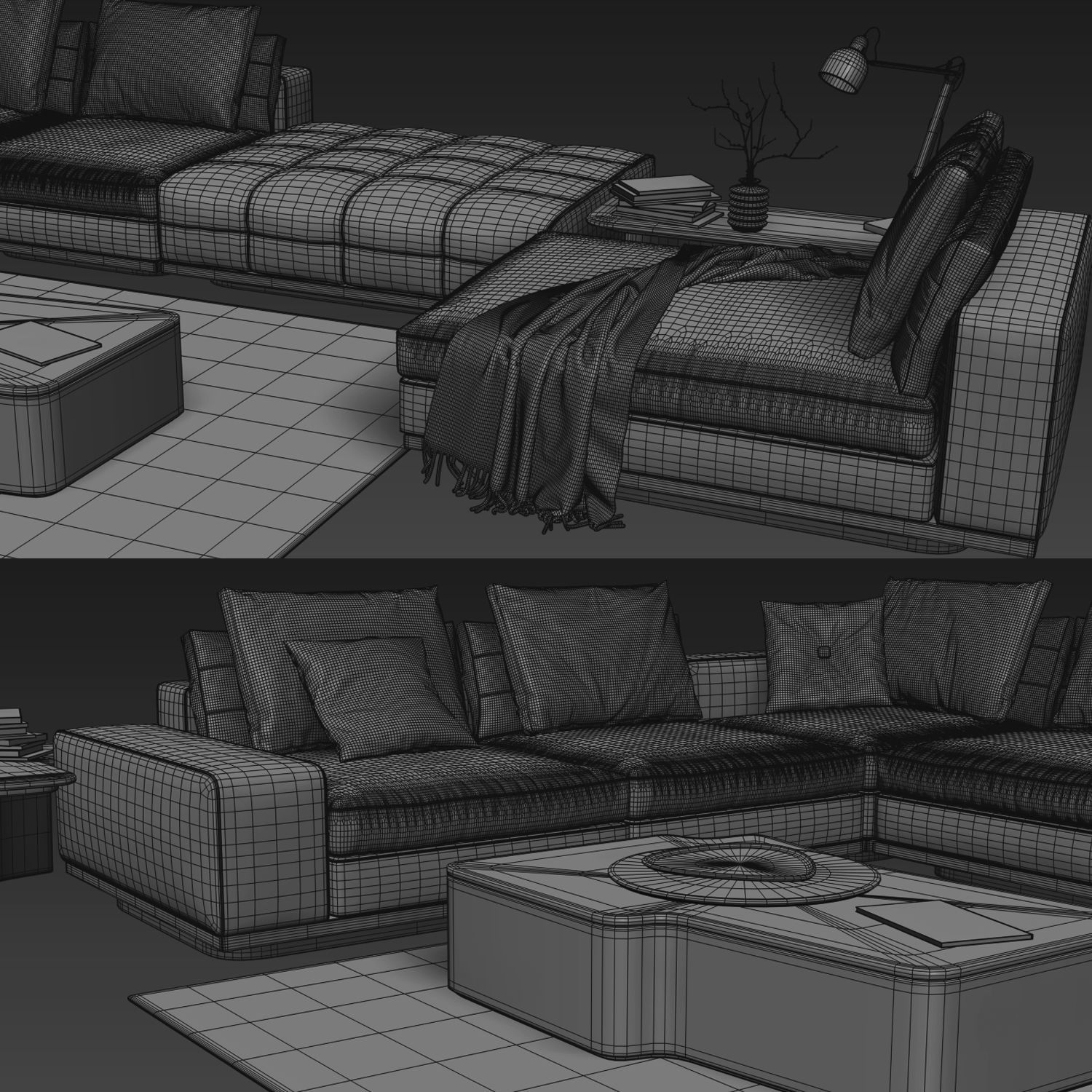 Sofa Colection 01 - 10 Items 3D model_14
