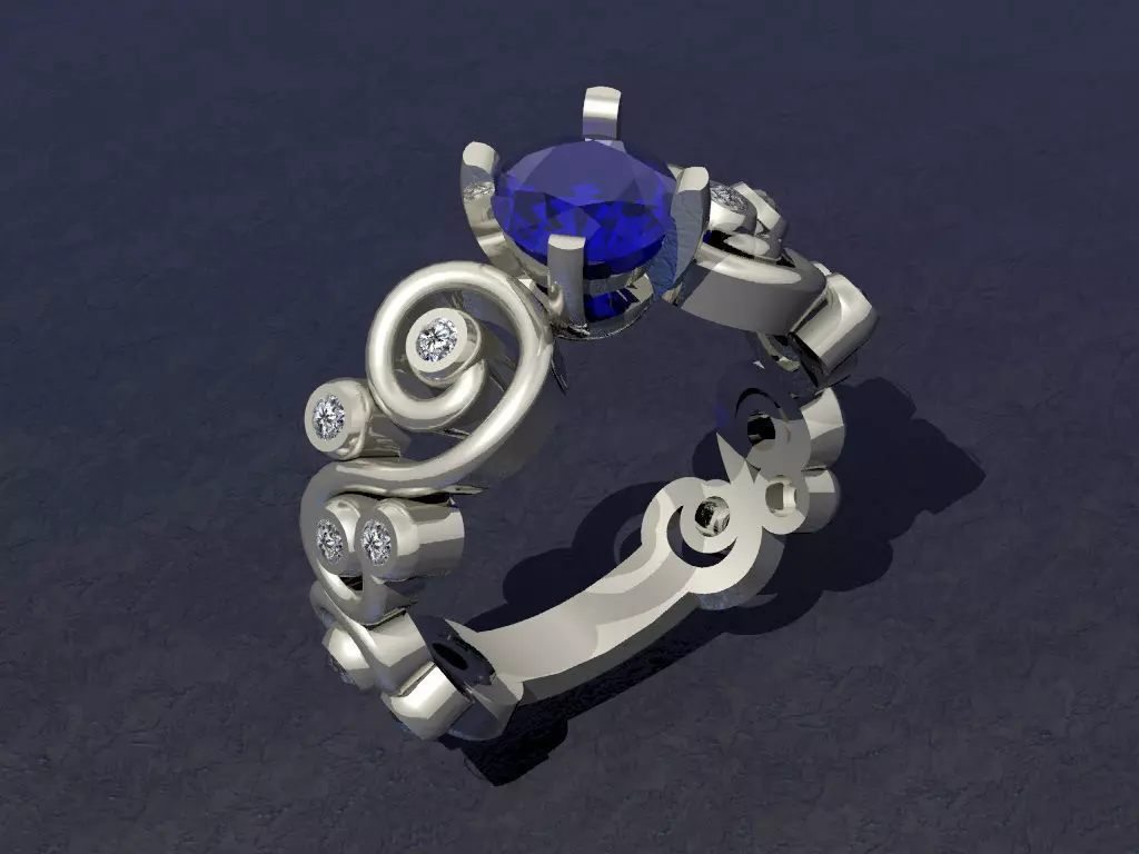 Ring 15 3D print model