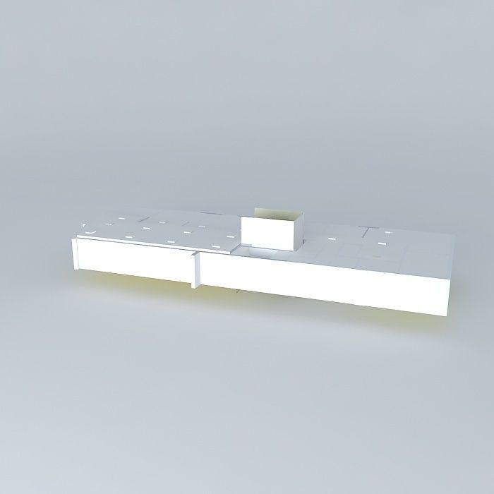 Hospital 0 floor Free 3D model_1