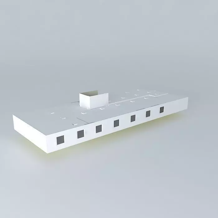 Hospital 0 floor Free 3D model_0