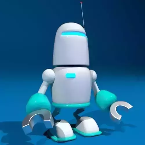 Cartoon Child Robot