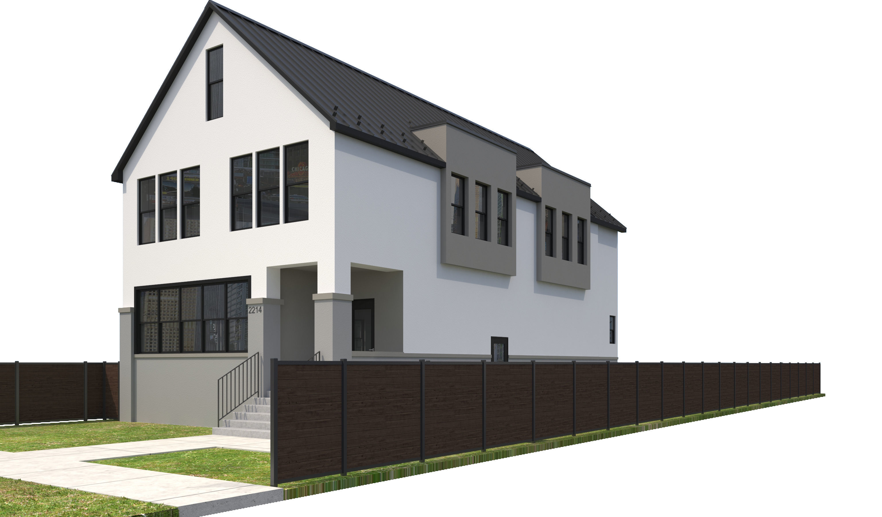 House-100 3D model_1