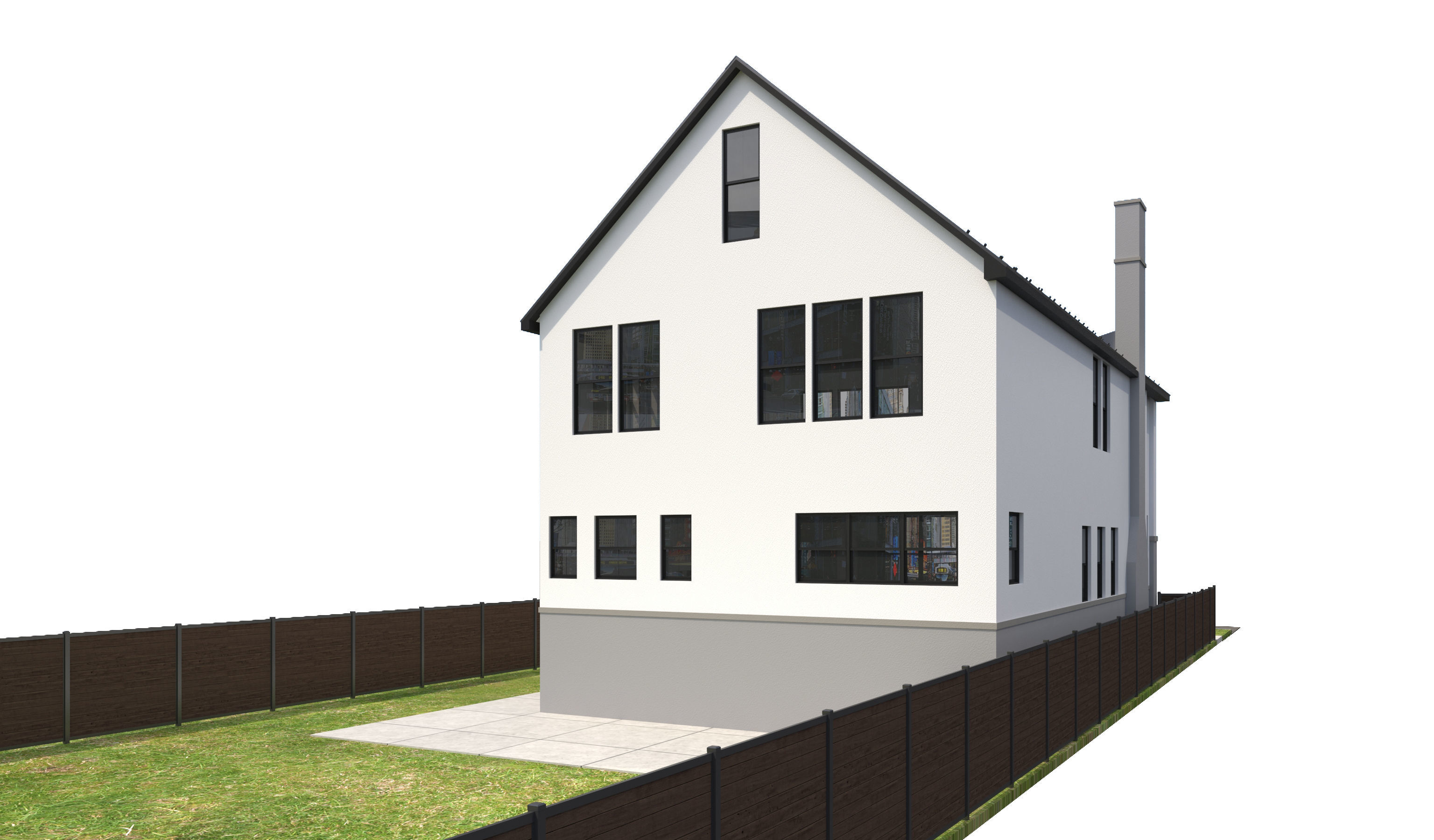 House-100 3D model_4