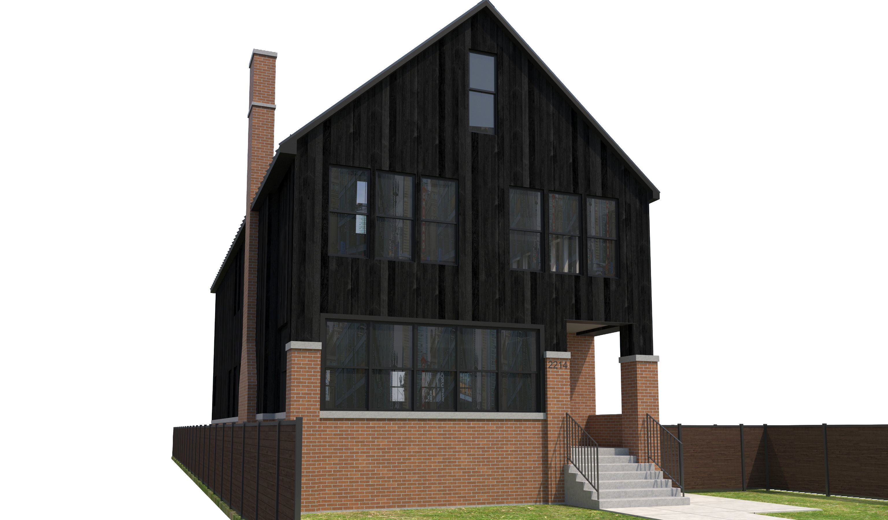 House-104 3D model_2
