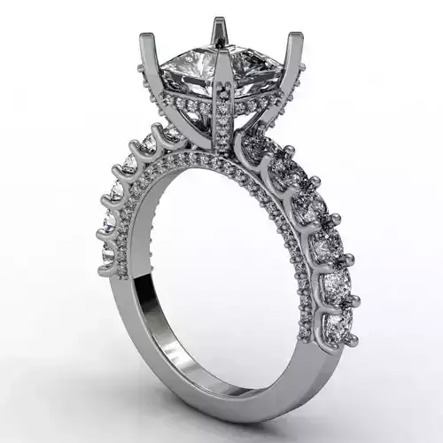 Fantasy ring U-set ring