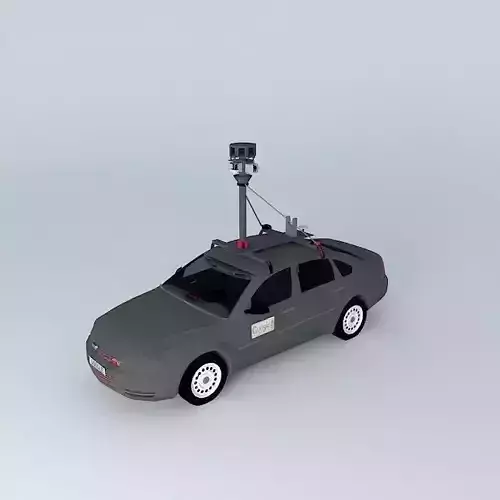 Google Car Free 3D model