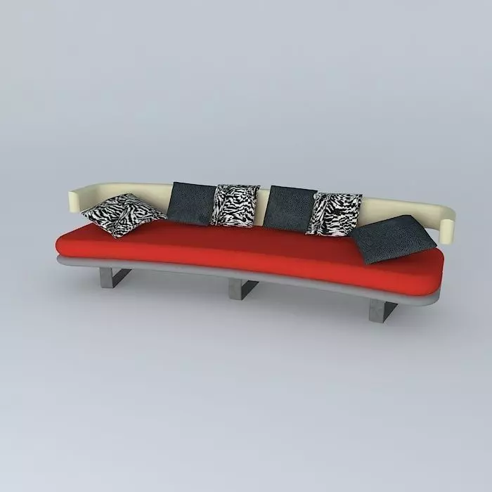 AssiseModerne couch Free 3D model