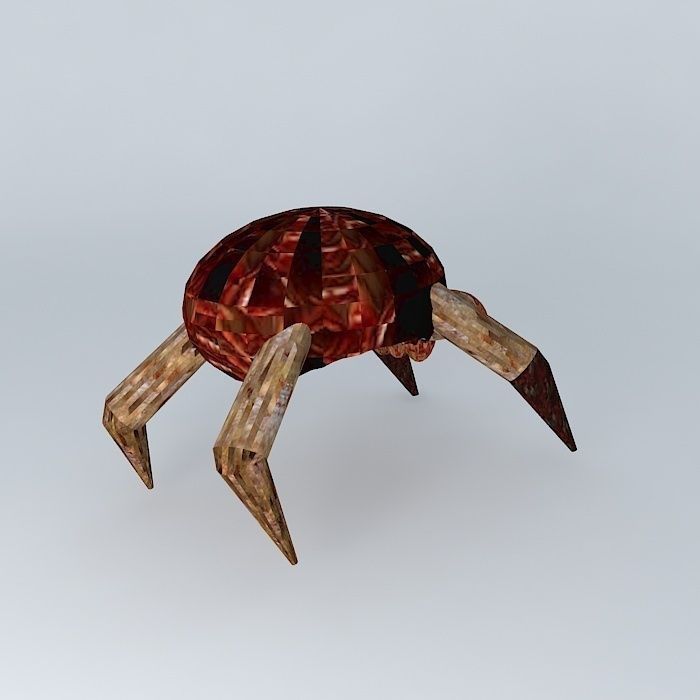 Headcrab from HalfLife free 3D Model .max .obj .3ds .fbx