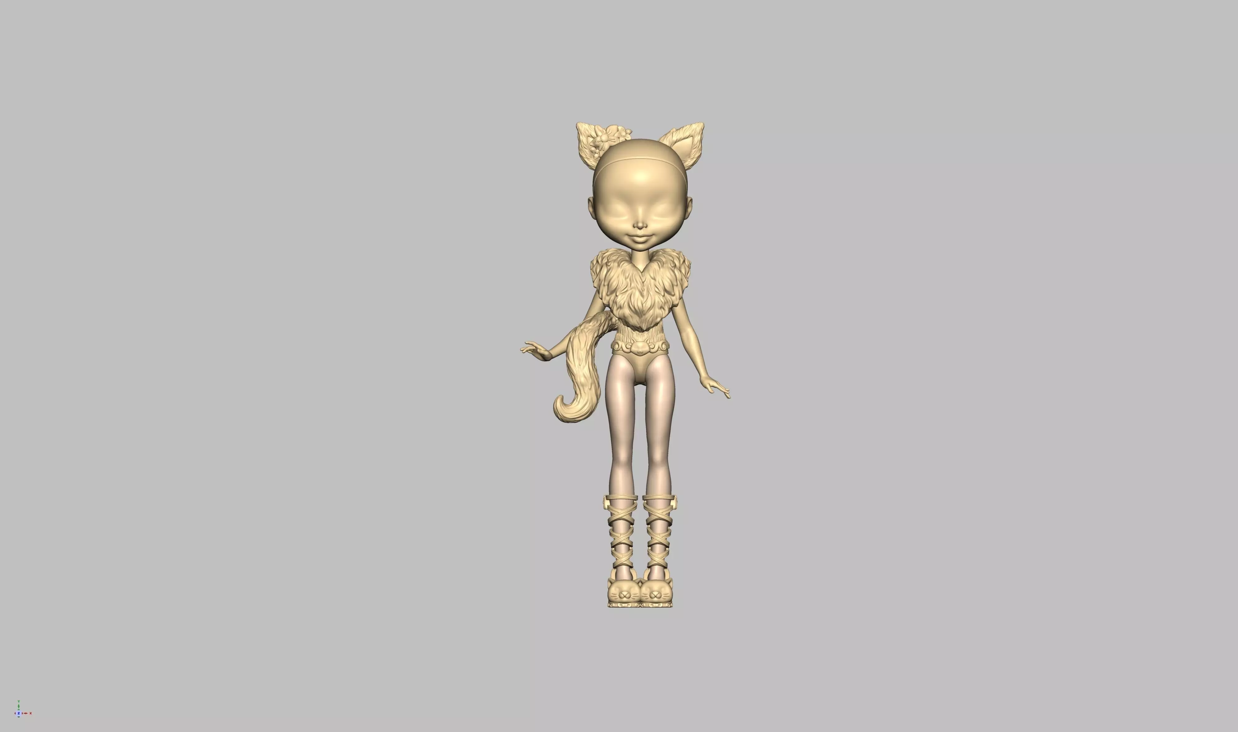 00068 Designed for 3D printing 3D print model