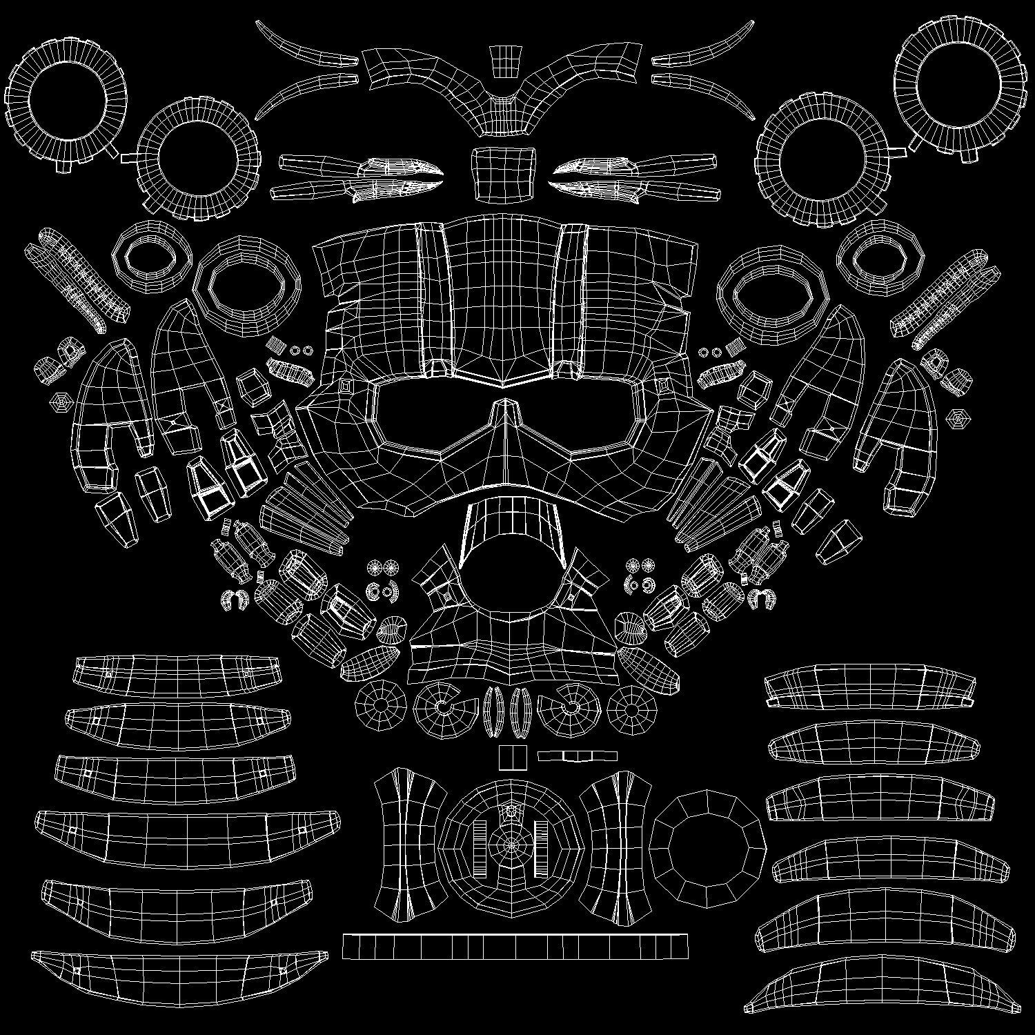 Ant-Man Marvel 2015 Low-poly 3D model_6