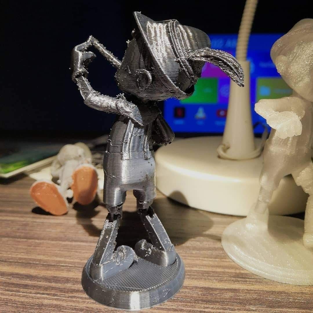 Pinocchio with Big Nose 3D print model_2